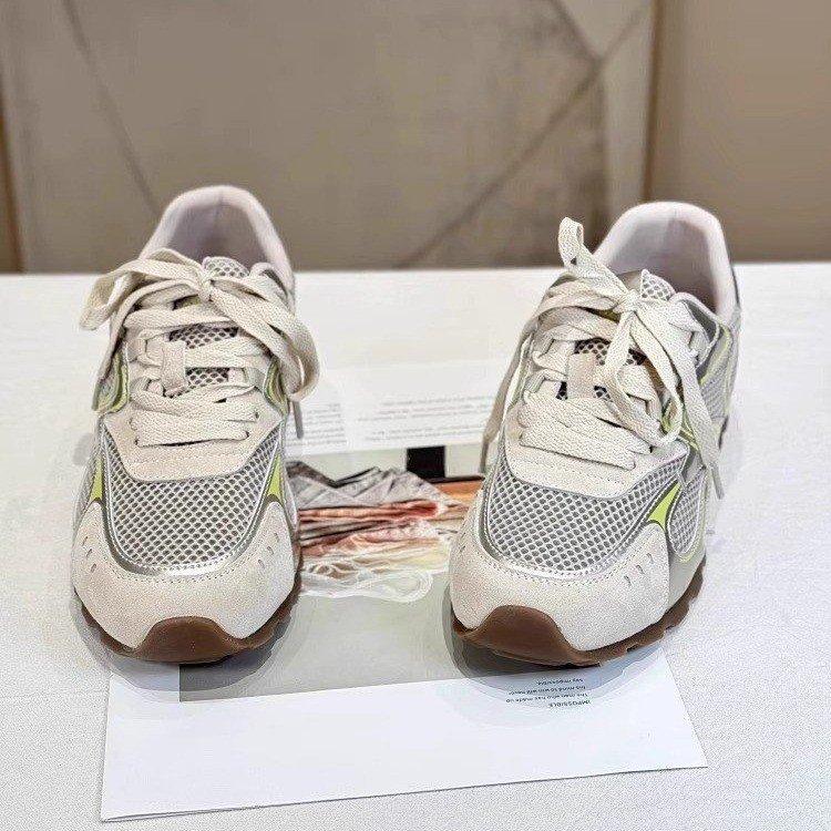 Обувь женская 2025 новая летняя на мягкой подошве Agande тренировочная обувь сетчатая дышащая на толстой подошве спортивная повседневная обувь для пап