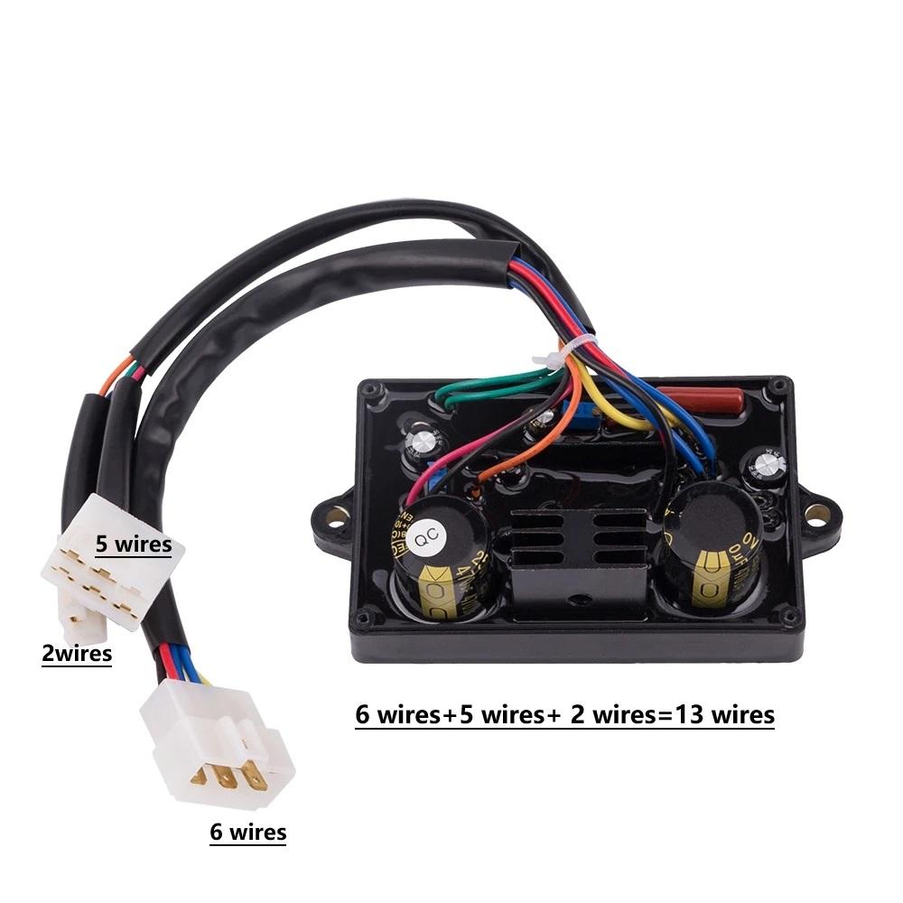 12/13/14 Wires 10 wires 5KW AVR Welder Welding Generator Automatic Voltage Regulator Stabilizer Circuit Board Generator Parts