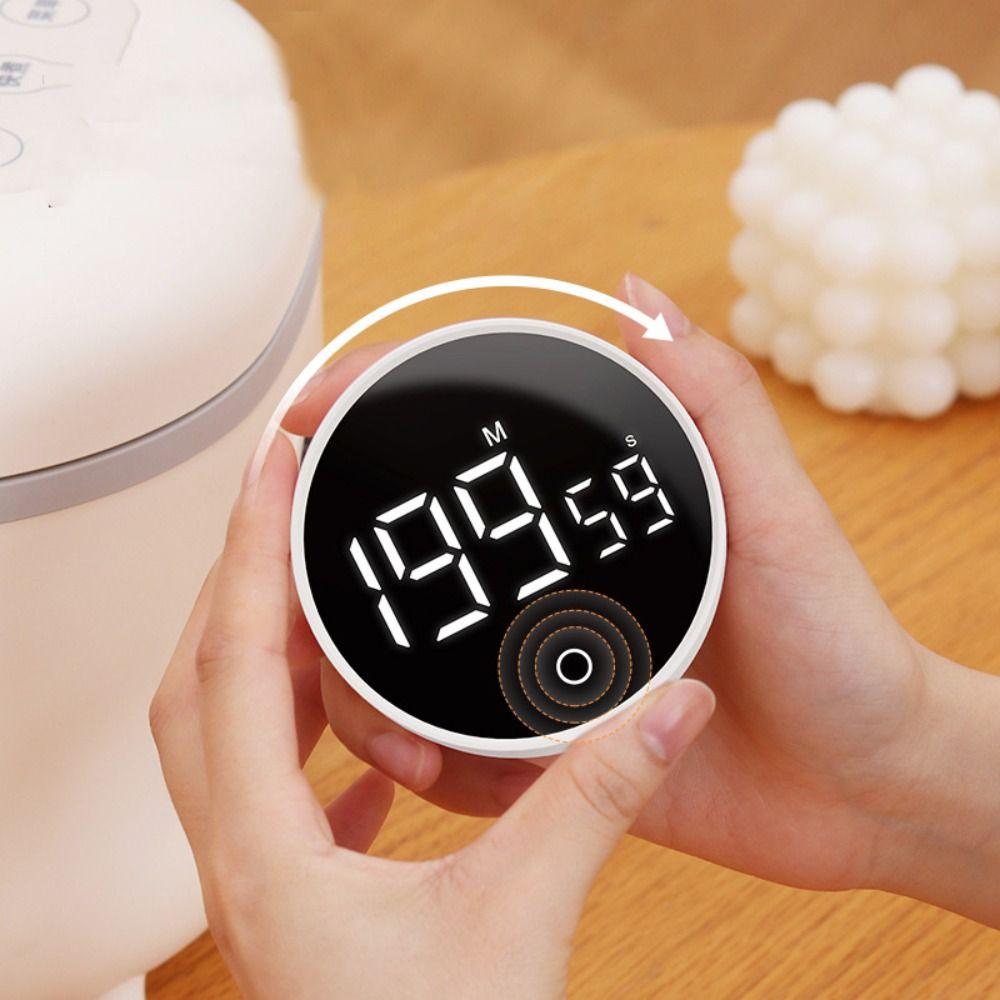 Multifunctional Rotating Countdown Timer Visualization Time Management Reminker Gift