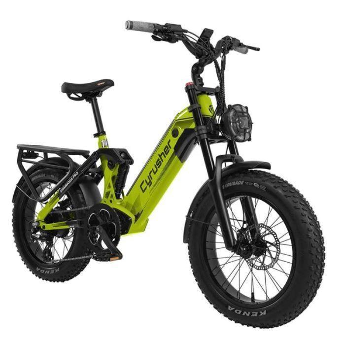 Vélo électrique - CYRUSHER - Kommoda Pro - Batterie amovible 52V 20Ah - Moteur 250 W - Freins hydrauliques
