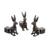 3Pcs Animal Planter Pot Feet Weatherproof Indoor Outdoor Dog Cat Rabbit Flowerpot Holder Riser