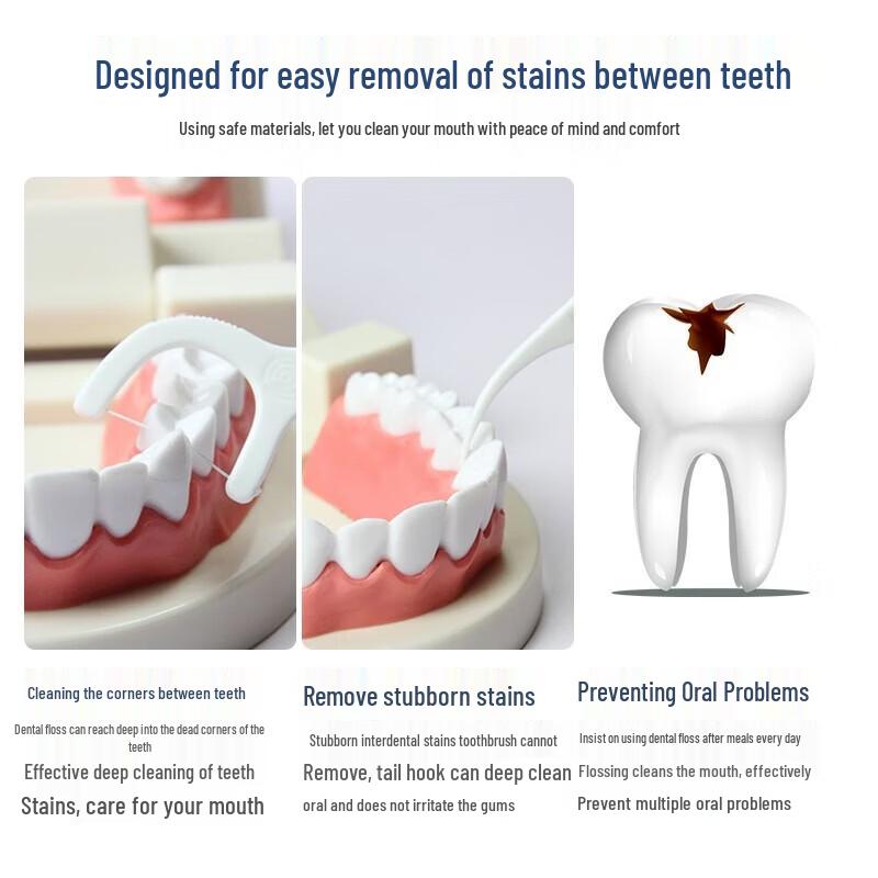 Dr. Ya Deep Clean Dental Floss Sticks