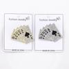 Creative Fashion Jewelry Alloy Diamond Hip Hop Poker Flush Brooch Men'S And Women'S Suit Collar Pin