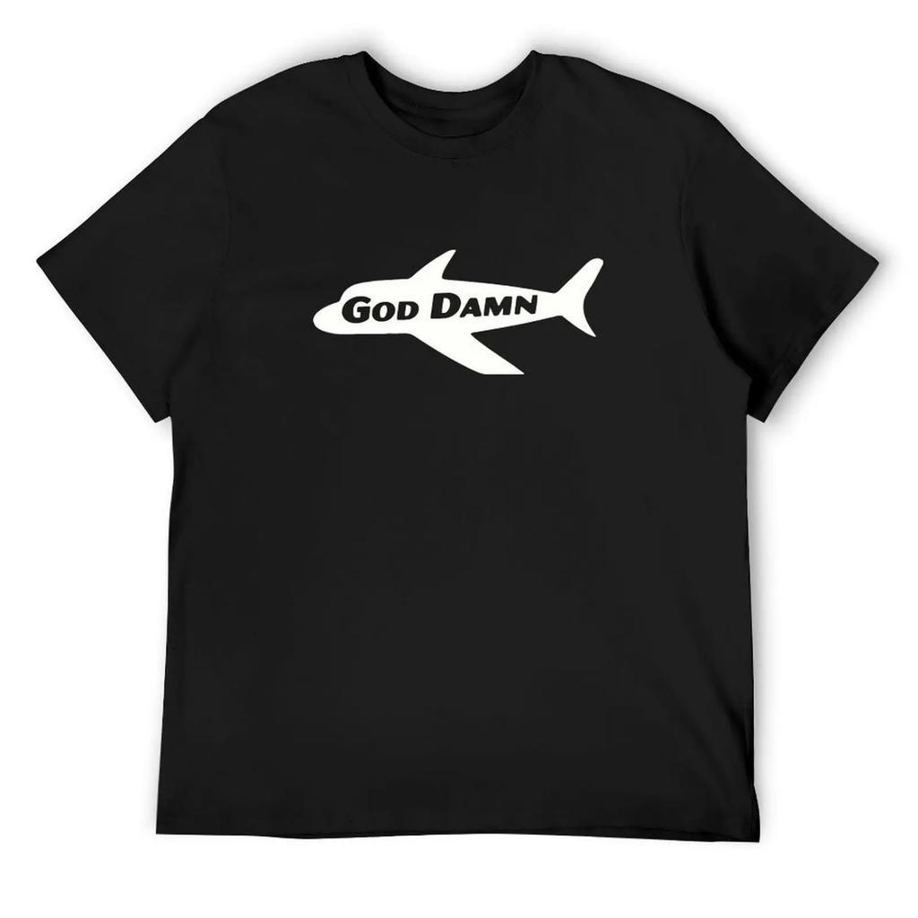 god damn jets T-Shirt funny shirt cotton summer 2025 sports fans heavy weight t shirts for men