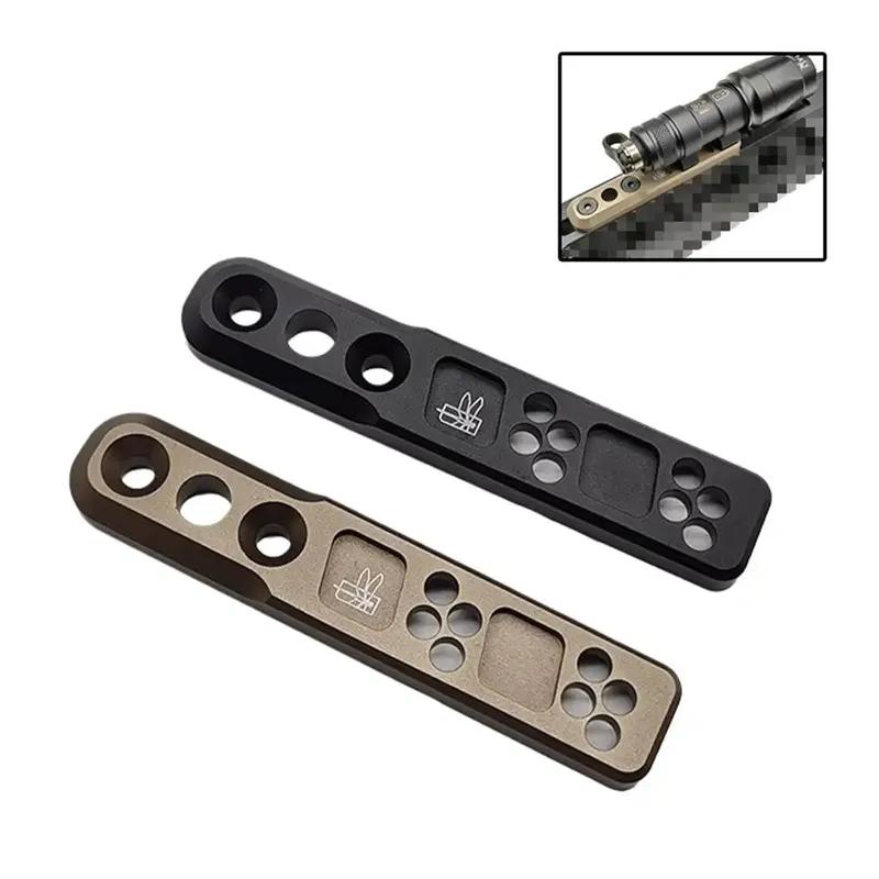 Тактический Offset Mount Base M300 M600 Фонарь для PIcatiny Mlok keymod Наружный Scout Light Аксессуары для страйкбола
