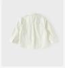 David Bella Boys' Woven Shirt Autumn Mid to Large Children's Striped Top Children's Long Sleeve Shirt