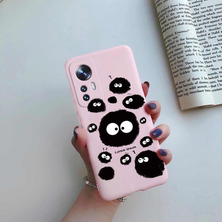 For Xiaomi 12 Pro Case MI 12X 5G Cute Astronaut Silicone Phone Back Cover For Xiaomi 12X 12 X 12Pro Cases Protective Shell Capas