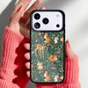 Чехол для телефона с рисунком лисы для iPhone 17 16 15 14 13 Pro Max Задняя крышка для 12 11 Pro Coque