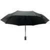 Jomo Corporation Три складывающихся зонтика для солнечной и дождливой погоды Один автоматический ветер УФ-нагрев Внутренний черный 8 Включает в себя диаметр зонта приблизительно при использовании