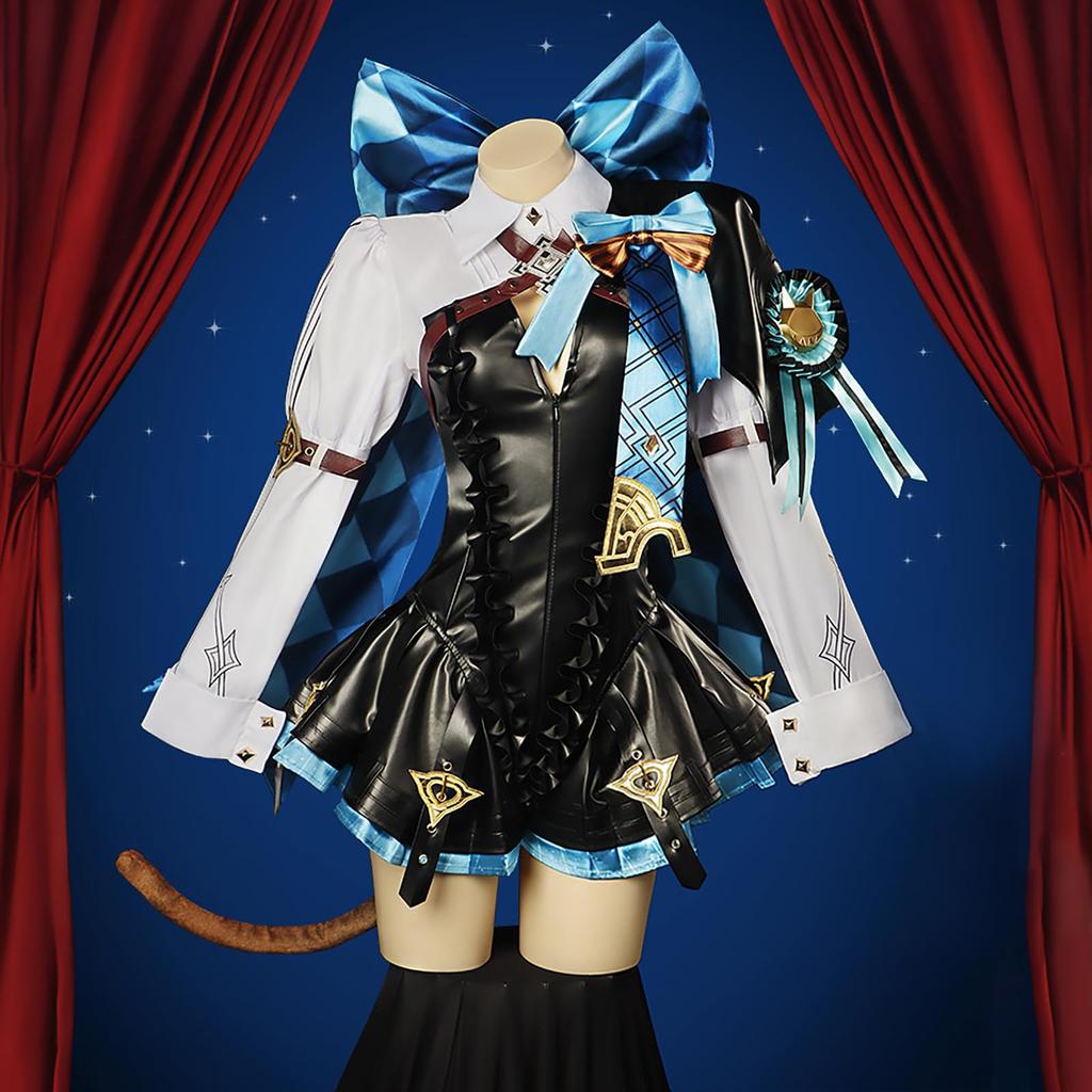 [Молочное время] Косплей Геншин Импакт Хэллоуин Аниме Персонаж для Женщин: Линетт