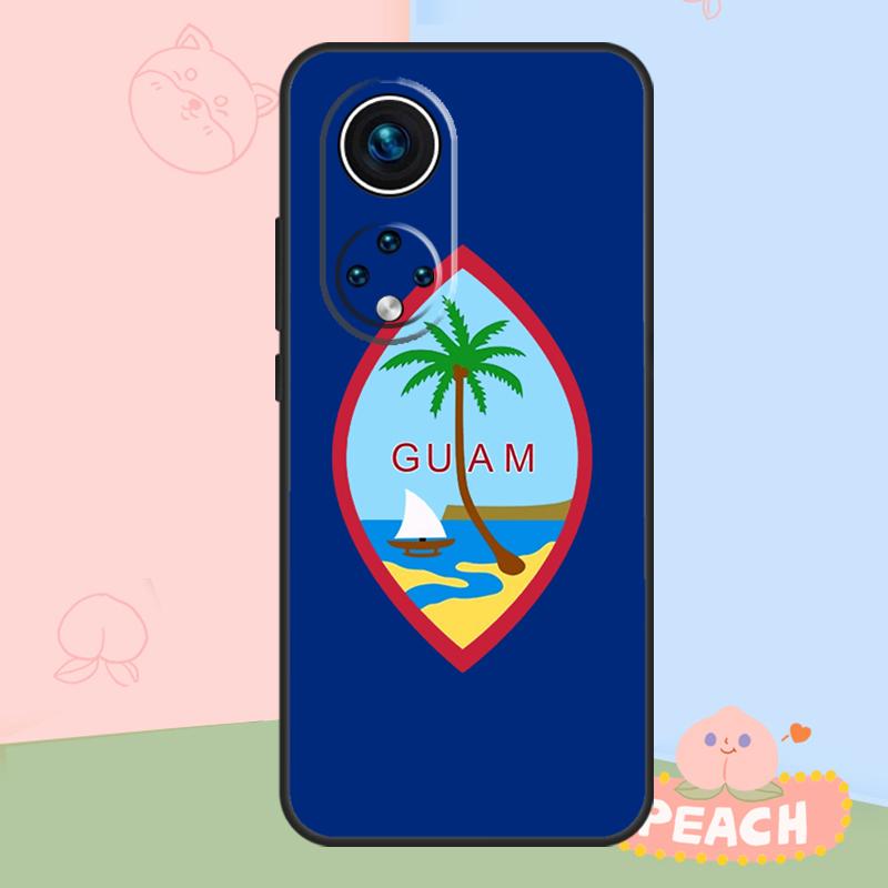 Guam Flag Case For Honor Magic 8 6 7 Pro Honor Win RT 70 90 X8b X8c X9a X9b X9c X9d 200 400 Lite Cover