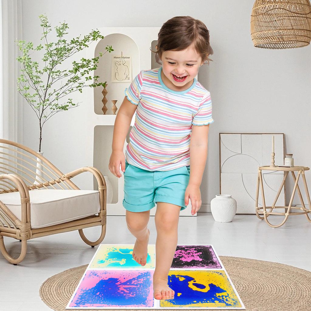 Large Size Breathable Sensory Mat for Kids Anti-wear Stain Resistant Portable Travel Activity Floor Mat for Boys Girls Daily Pla