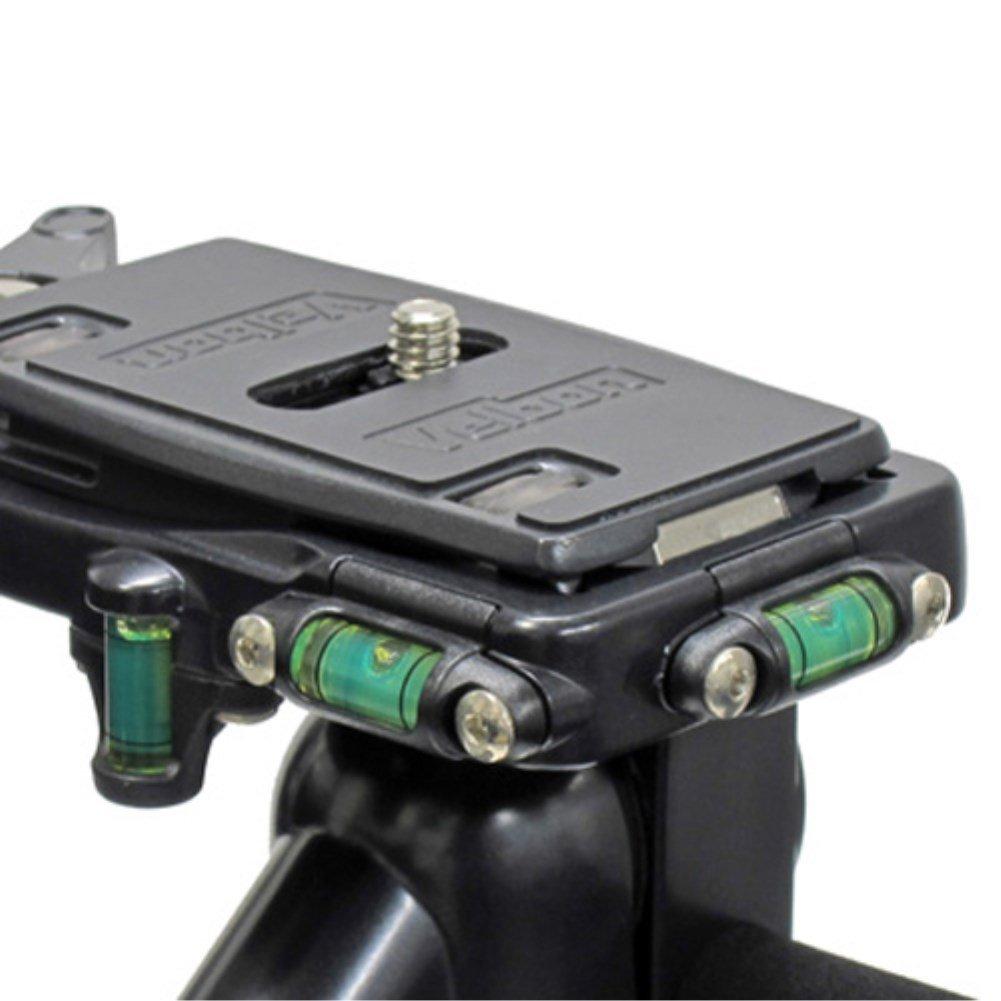 Velbon Головка Среднего размера Диаметр основания 53 мм Тип стопора Совместима с быстросъемной площадкой Магниевая 470423 3-сторонняя PHD-61Q