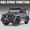 Большой 1:18-й Масштабный Внедорожник Benz G800 Металлический Литой Модель Автомобиля Звук и Свет Коллекционные Украшения Подарок на День Рождения Другу
