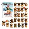 Birthday Gift for Children 2026 Christmas Advent Calendar, 24 Days Countdown Calendar with 2D Acrylic Day Dog/Horse/Cat/Animals Pendants, Mini Animal
