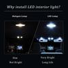 LED Interior Reading Light Kit For Infiniti G25 G35 G37 G37S Sedan Coupe Cabrio 2003- 2009 2010 2011 2012 2013 Car Accessories