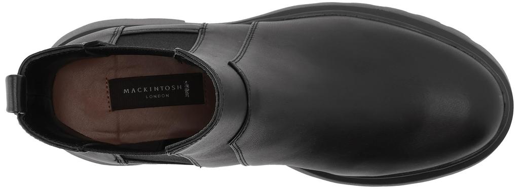 Модные ботильоны с боковыми вставками на тракторной подошве B [Mackintosh London] Ботинки,