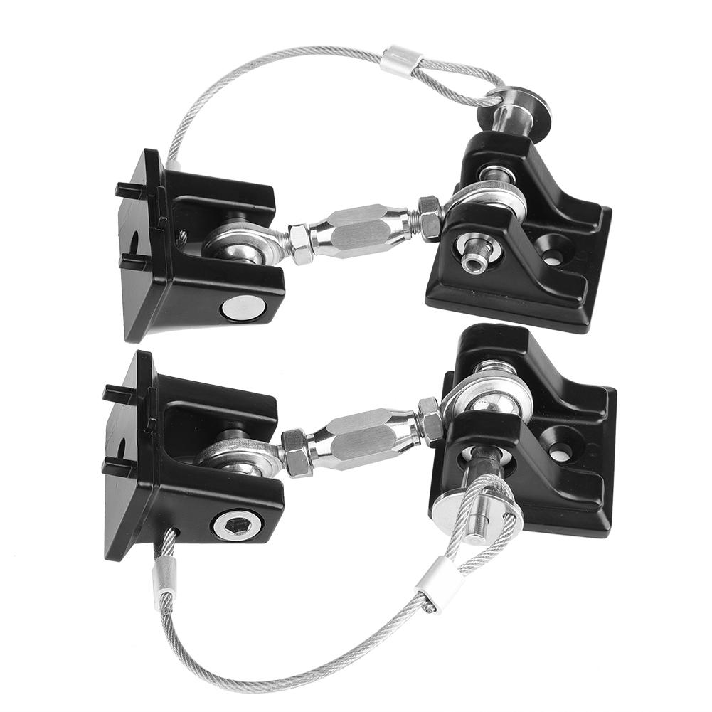 Противоугонный замок капота, фиксирующая защелка капота, комплект замка для Jeep Wrangler JK 2007 2017