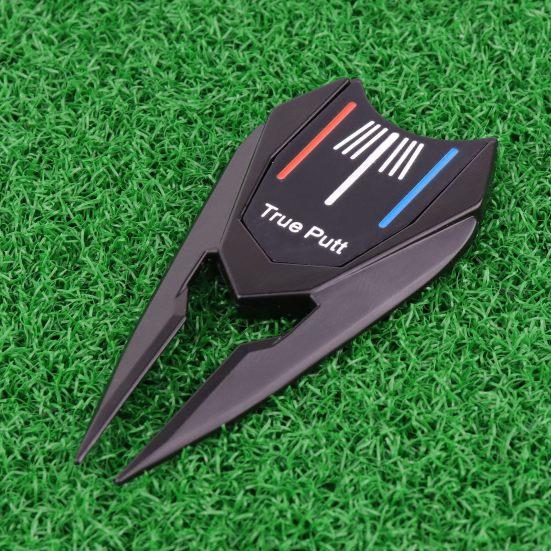 Golf Divot Fork Heavy Duty Sharp Magnetic Abrasion Resistant Lawn Care Rust-proof Golf Divot Repair Tool Golf Club Ball Marker Golf Training