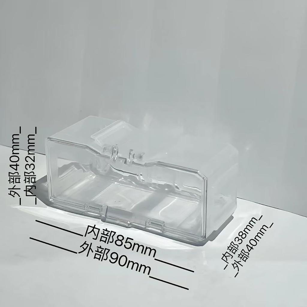 Tomica Case for Miniature Holds Freely Clear Dustproof and No Safe Ideal for Display and Storage of Cars, 10/40 Cars, Wall-Mountable, Combinable, Lid,