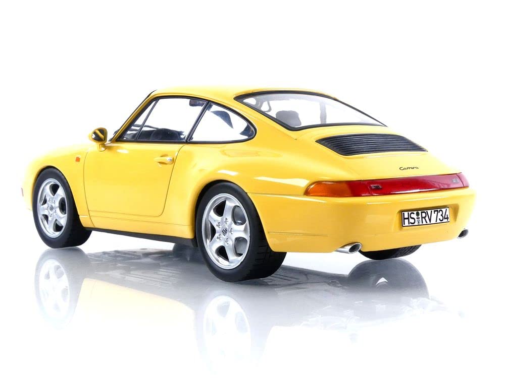 NOREV Porsche 911 Carrera 94 Yellow Scale Model 187596 1/18