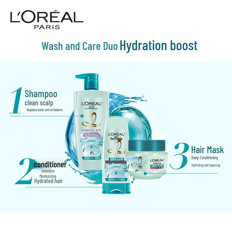 Шампунь против перхоти L'Oreal с гиалуроновой кислотой