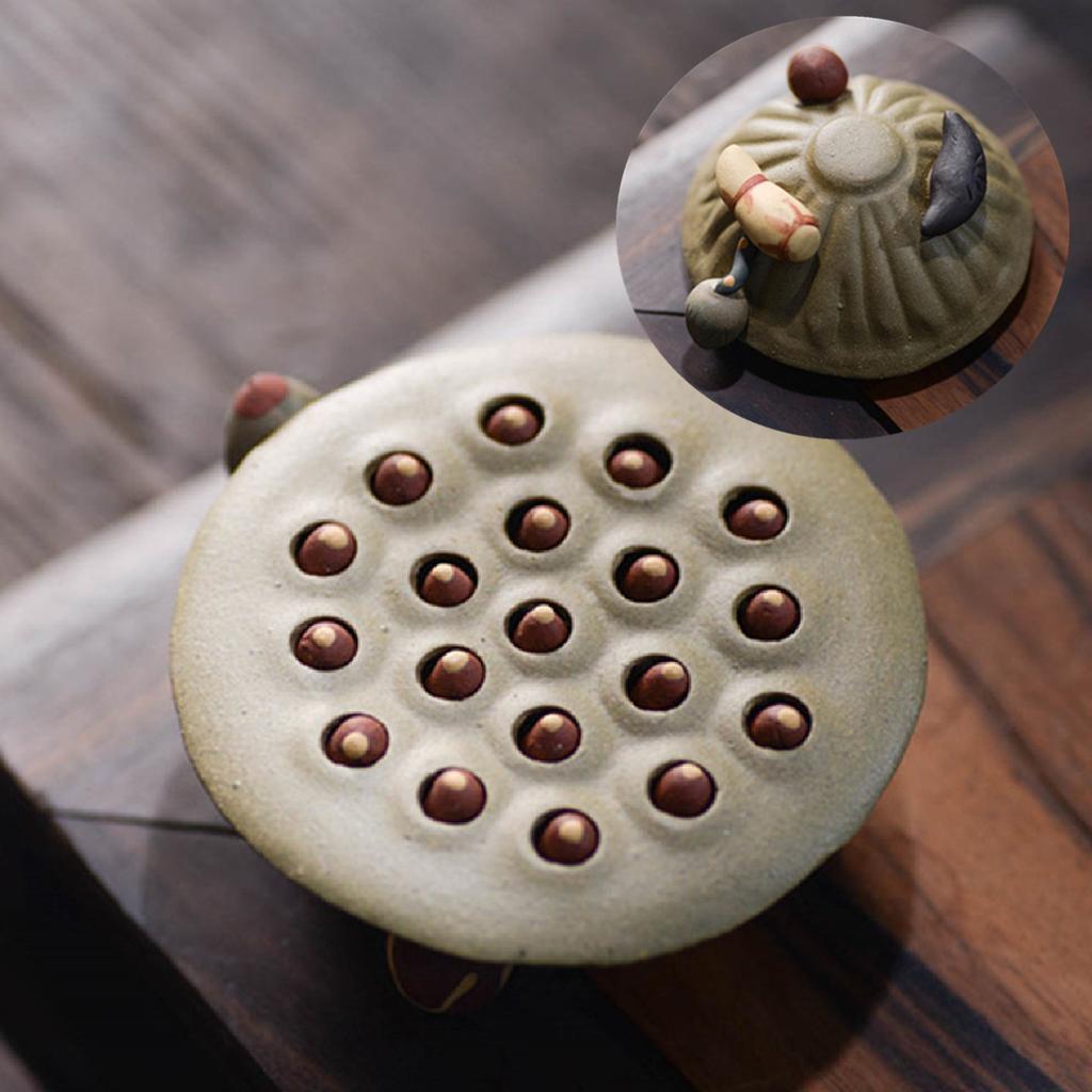 Творческий фиолетовый глиняный чайный столик для животных скульптура украшения домашнего стола статуэтка украшения китайский чайный сервиз Цзыша аксессуары