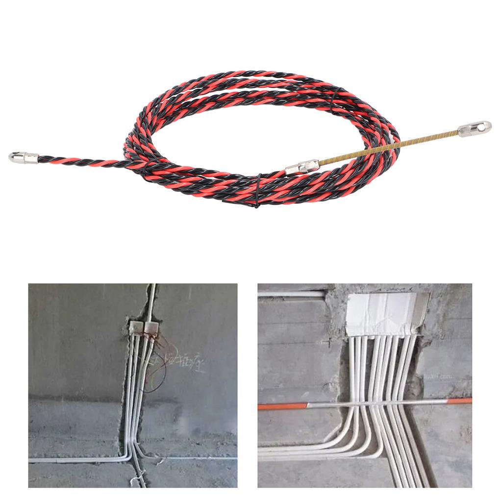 Электрический пружинный нитевдеватель для проволоки, рыбная лента, ручной инструмент для съема кабеля, электрик, устройство для нарезания резьбы