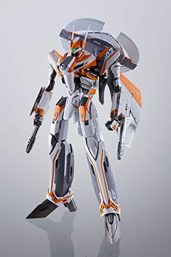 TAMASHII NATIONS DX Chogokin Macross Delta VF-31E Зигфрид (Машина Чака Мустанга) приблизительно. 180 мм ABS и ПВХ литая подвижная окрашенная фигурка