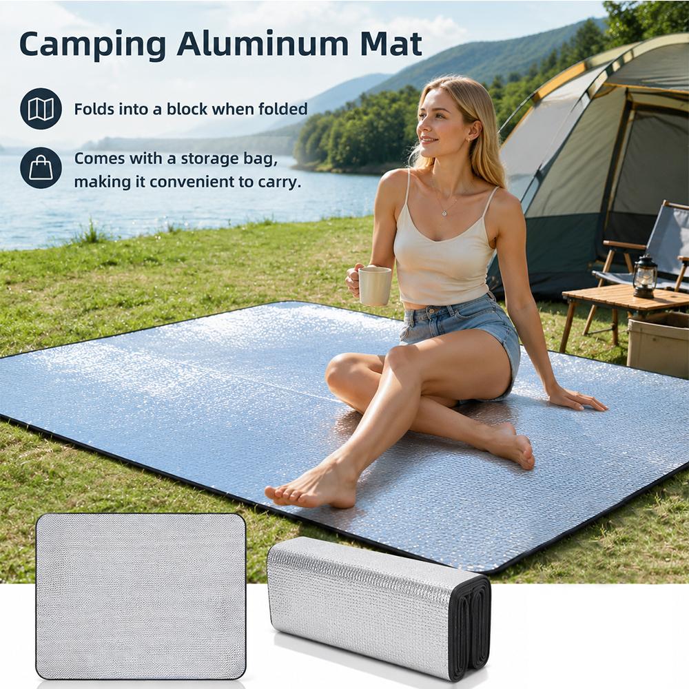 New Large Camping Picnic Mat Insulated with EPE Material Foldable and Portable Outdoor Floor Mat Suitable for Camping Barbecues