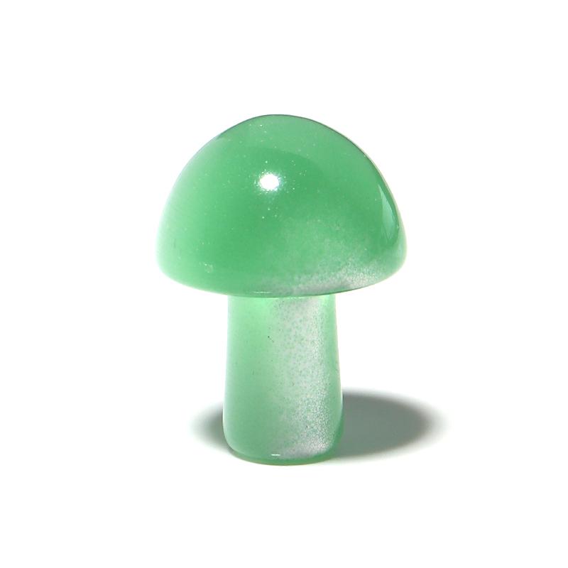 5Pcs/Lot 20×15mm Cat's Eye Beads Colorful Mushroom Shaped Nonporous Accessories For Jewelry Production Diy Charm Pendant