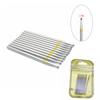 10pc/set Nail Drill Bit Rotary Bits Daimond Nail Polisher For Electric Manicure Machine Milling Cutter Bur Nail Art Tool Accessories