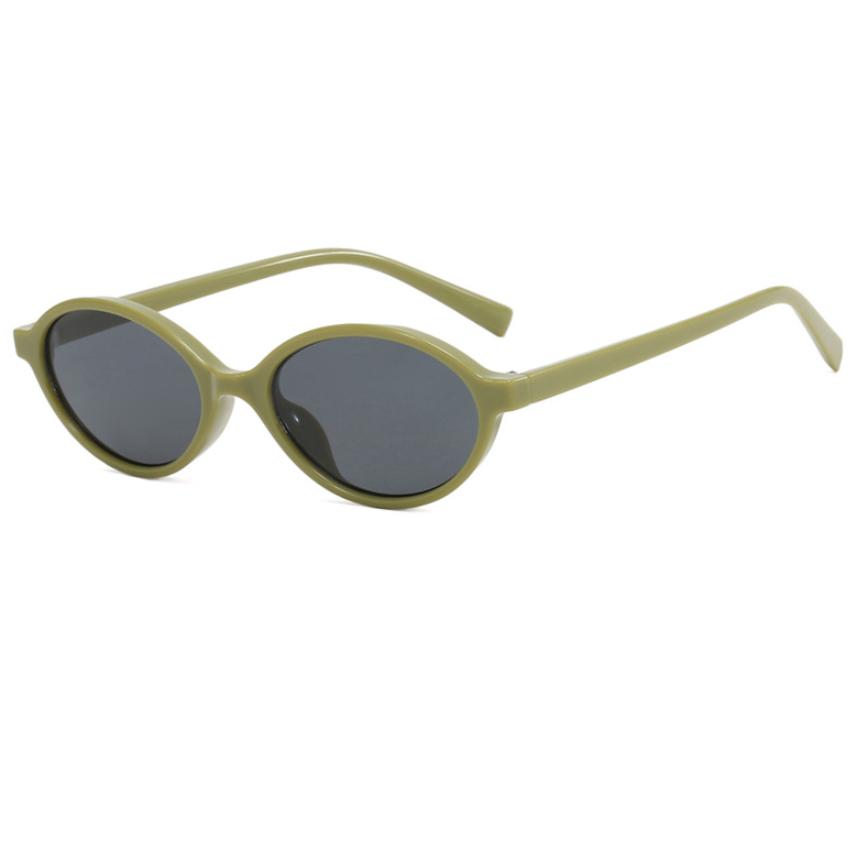 Vintage Oval Sunglasses Women Fashion Sun Glasses for Female Sexy Ladies Small Frame Round Eyewear