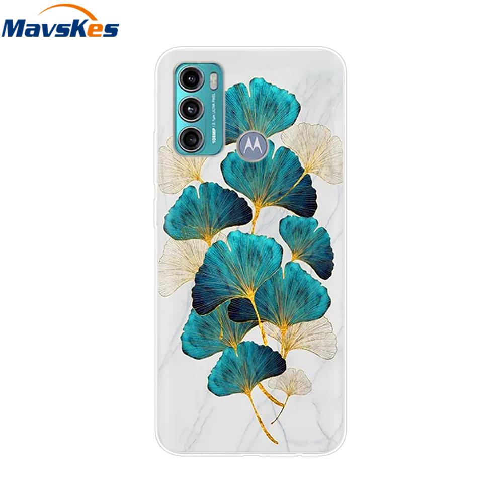G60S Case For Moto G60S Protective Cartoon Transparent TPU Silicone Phone Cases For Motorola Moto G60 Cover G 60s Fundas Bumper