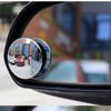 2pcs 360 Degree Rotable Rimless Universal Wide Angle Round Blind Spot Mirror Car Rearview Convex Mirror for Parking Safety