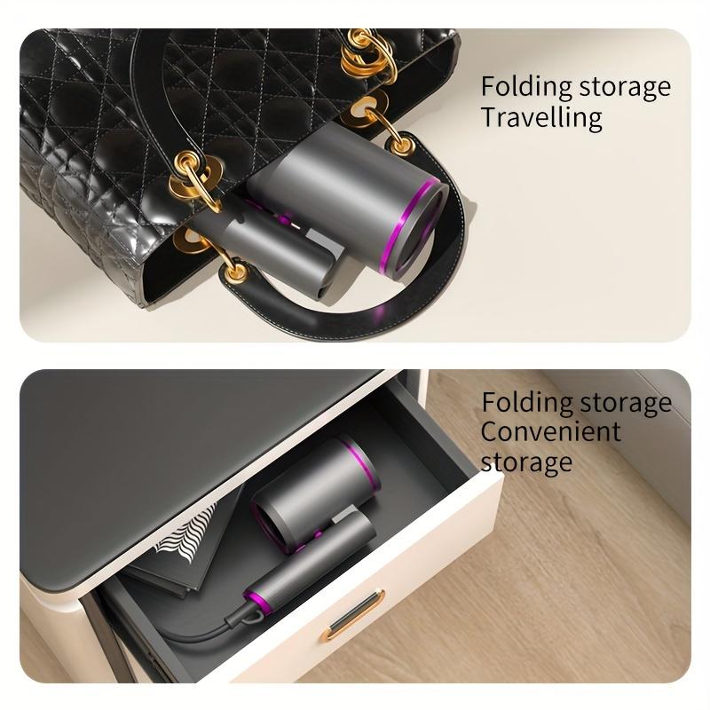 Профессиональный ионизированный фен с диффузором и концентратором, а также подвесной подставкой для вьющихся волос Фен с отрицательными ионами и насадкой