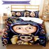 3pcs Coraline3 Cover Set - Personalized Name, HD Printed Bedding with 1 Cover and 2 Pillowcases - Perfect for Home Decor, Easy Care
