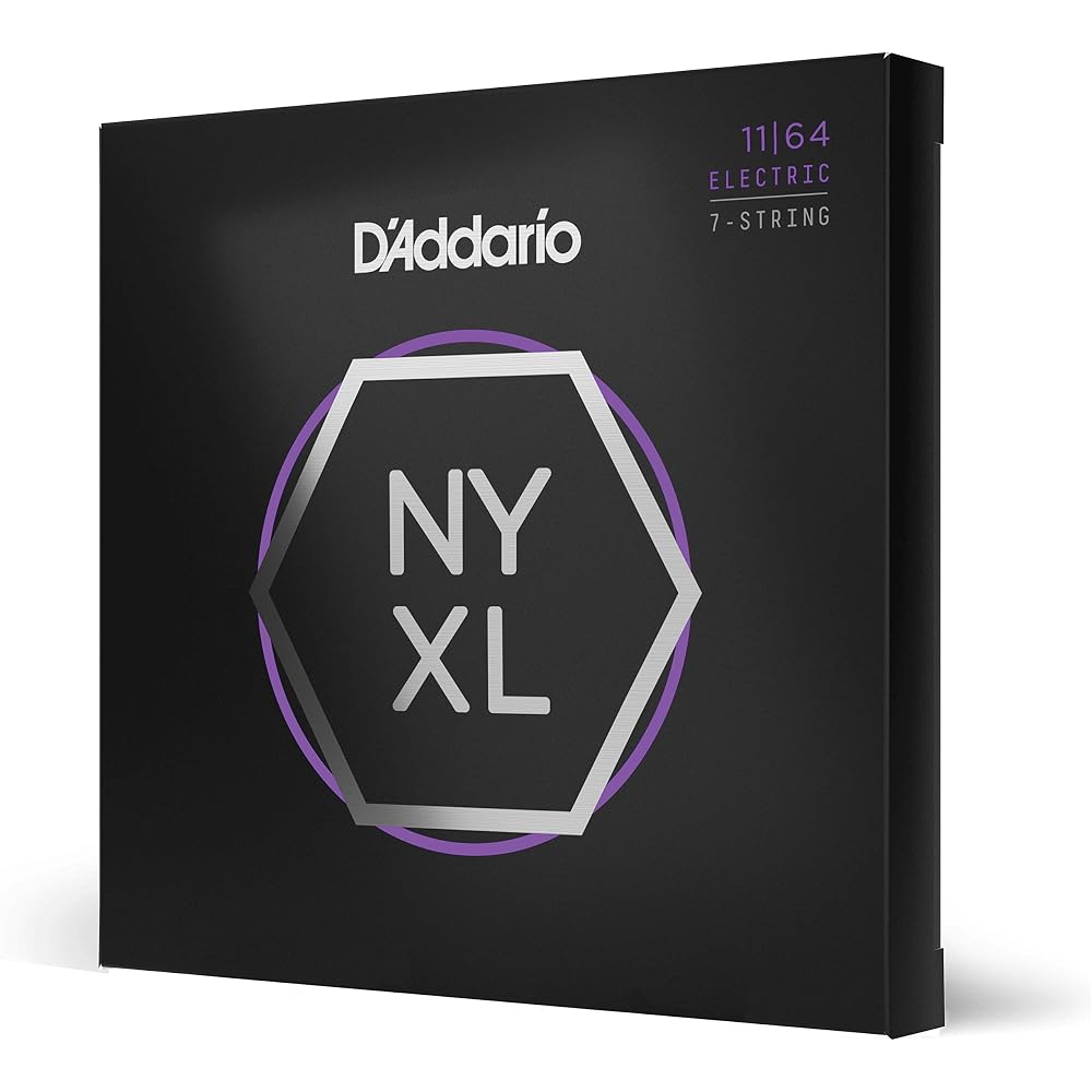 D'Addario Daddario Струны для электрогитары NYXL Medium 7 Струн .011-.064 NYXL1164 [Внутренний Gen...