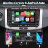 2Din Автомагнитола Мультимедийный Плеер Android13 64G GPS Беспроводной CarPlay Для VW Volkswagen Skoda Octavia Golf 5 6 Passat B6 Polo Jetta