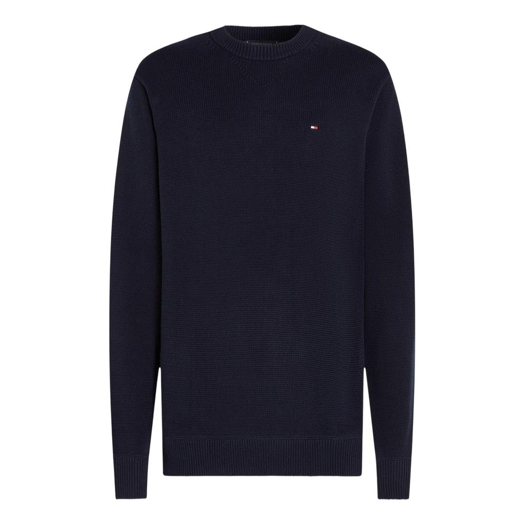 Tommy Hilfiger Mens Crew Neck Regular Long-Sleeved Jumper