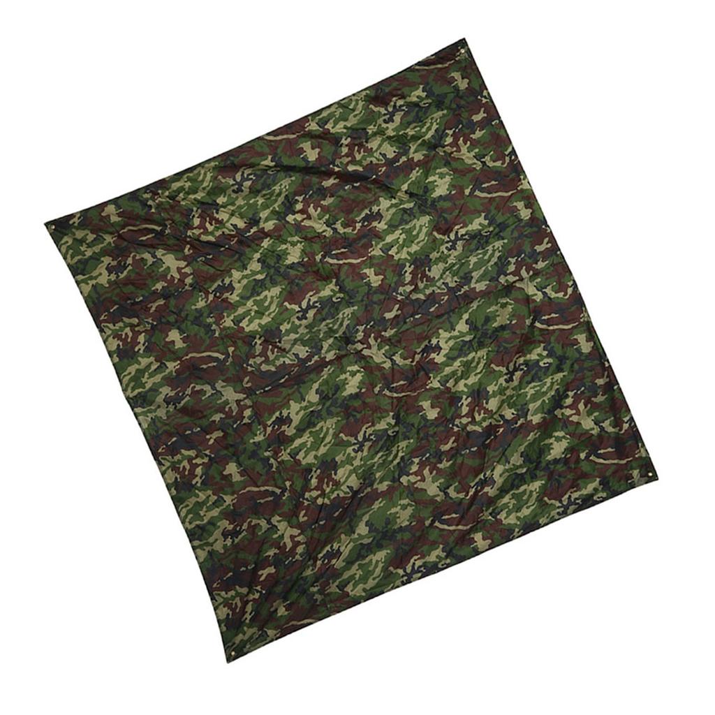 Камуфляжный уличный портативный легкий непромокаемый коврик RainTent, брезентовое укрытие (2*2м)