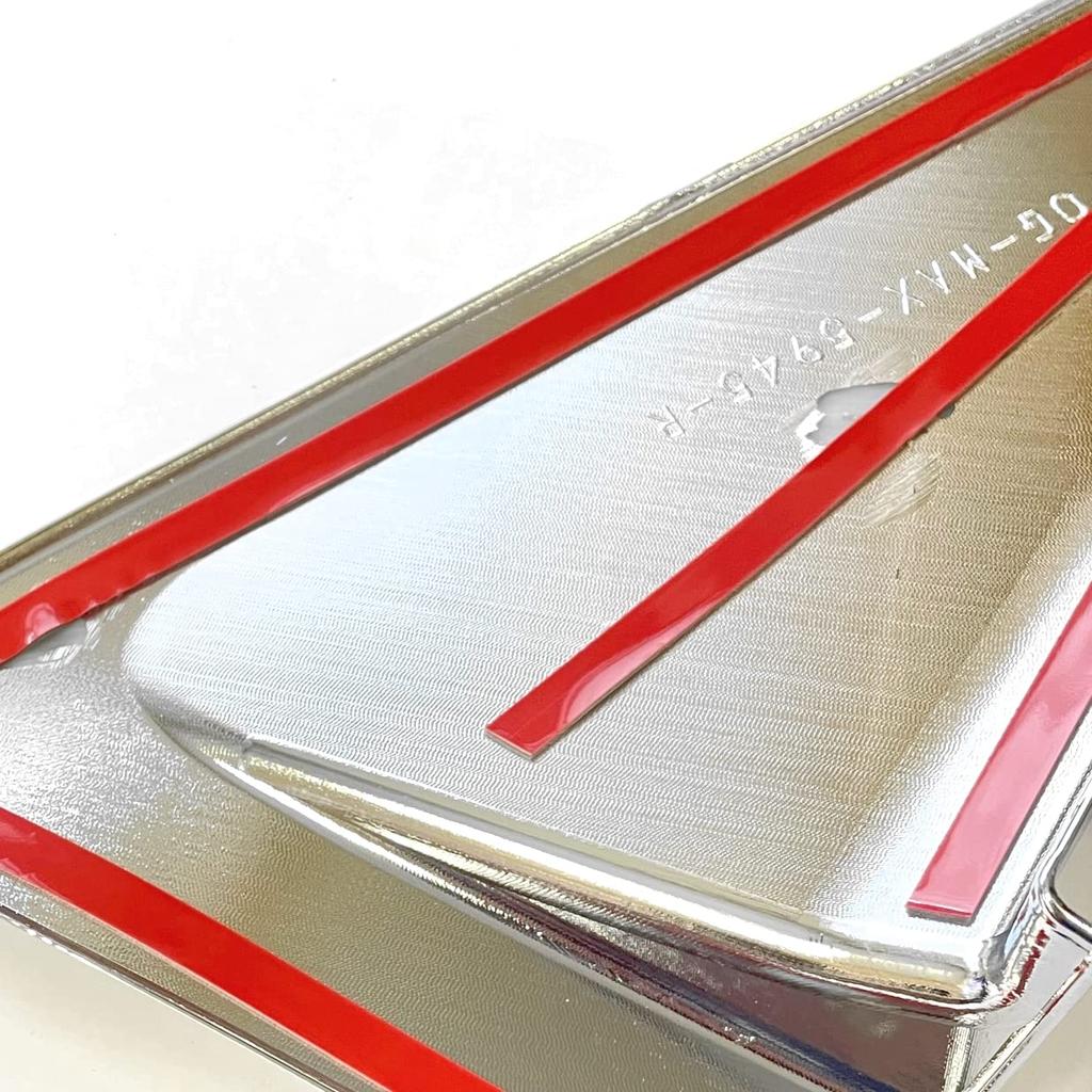 CGP Door Mirror Base Adhesive for Late Model Hijet Trucks 2021 and Covers, Type, Chrome, (December later), CGP-5945