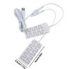 Электрические перчатки с подогревом USB 5V Зимние термонагревательные элементы Уличные лыжные теплые варежки Нагревательная пленка Накладка Грелка для рук Зимнее снаряжение