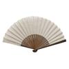 Складной веер Ripple Omi Льняной веер 23см Песок [K.ONISHI M.D.] Мужской 78-06