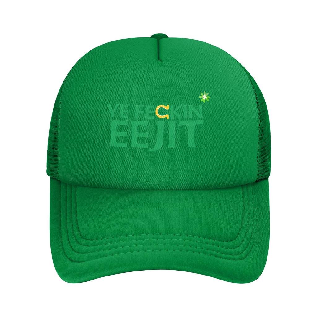 happy saint st patricks day Foam Trucker Hats Unisex Summer Breathable Mesh Golf Cap Hat Fashion Sun Cap Adjustbale