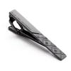 BLACK LABEL CRESTBRIDGE Crestbridge Check Tie Bar with Silver Includes Shopping Tie Cross, Bag, Clip, 51V-03-083 (Black)