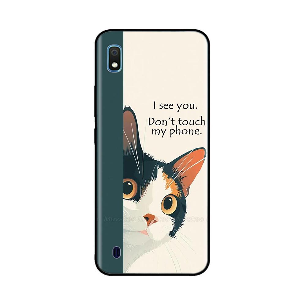 Чехол-корпус для Samsung Galaxy A10 Новый дизайн Чехол для телефона для Samsung A10 Чехол A 10 SM-A105F Coque Мягкие чехлы из жидкого силикона