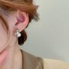 Жемчужные серьги Женские серьги высокого класса Ювелирные украшения для ушей Серьги-пусеты высокого класса Нишевый дизайн Легкая роскошь