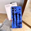 M-MonsterES F-Модный Дизайн Чехол для Телефона Для Samsung S25,S24,S21,S22,S23,S30,Ultra,S20,Plus,Fe,Note,10,9,5G Прозрачный Чехол