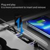 Glovebox USB Hub Compatible For Digital Display Splitter Docking Station Retractable USB Fast Charging Adapter
